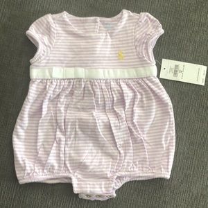 Ralph Lauren romper 3 months. NWT
